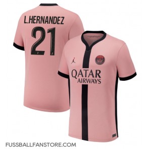 Paris Saint-Germain Lucas Hernandez #21 Replik 3rd trikot 2024-25 Kurzarm